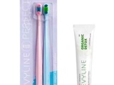 Объявление: Комплект зубных щеток Revyline Perfect, розовая и голубая, и паста Смарт, Курск